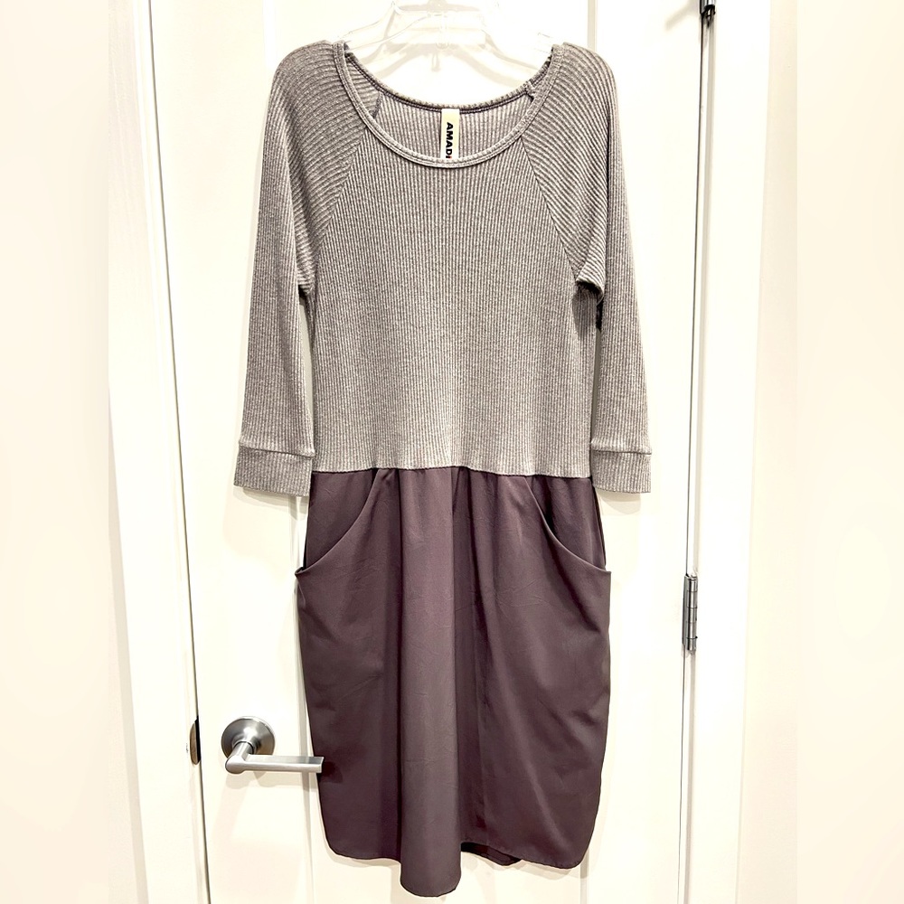 Anthropologie Amadi Lea Color Block Dress - Picture 2 of 4